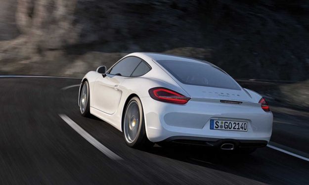 Porsche Cayman 2013 posteriore
