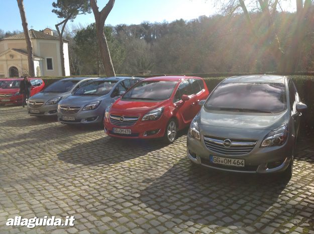 Prova su strada nuova Opel Meriva