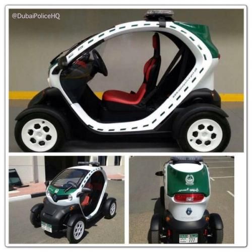 Renault Twizy della polizia di Dubai
