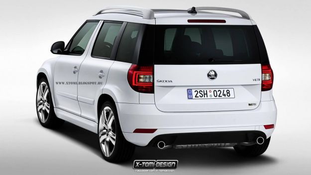 Rendering Skoda Yeti RS