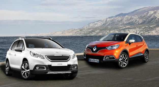 Sfida tra Renault Captur Peugeot 2008