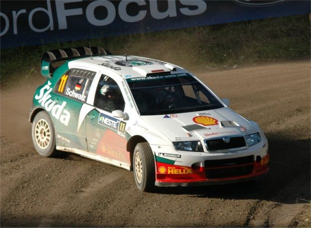 Skoda Fabia WRC Rally