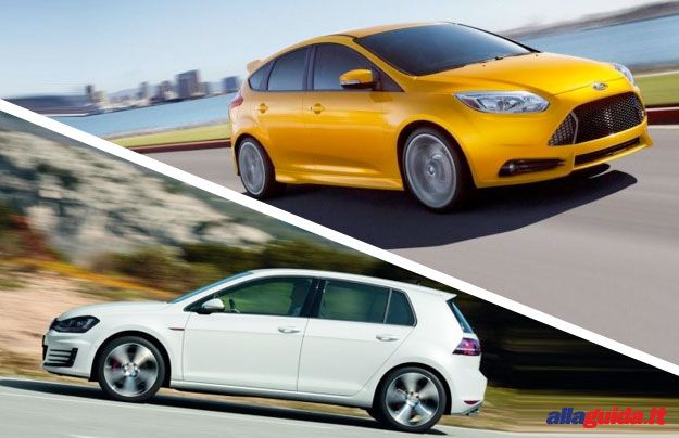 Volkswagen Golf 7 GTI vs Ford Focus ST