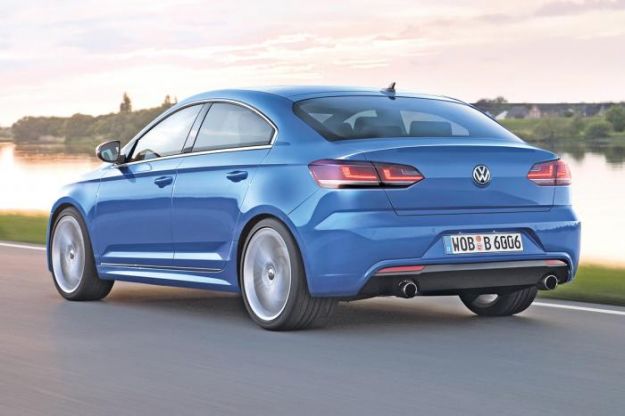 Volkswagen Golf CC, posteriore