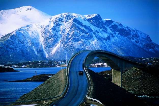 atlantic road ghiacciaio