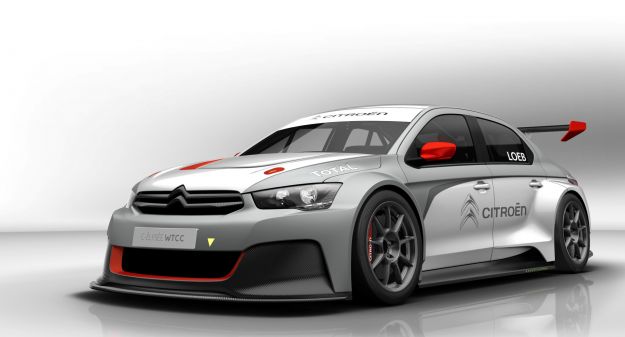 citroen c elysee wtcc, anteriore