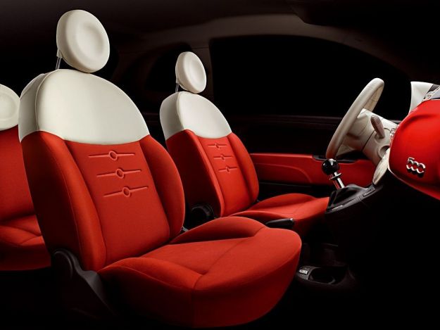 fiat 500 sedili
