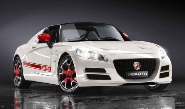 fiat abarth cabrio coupe, anteriore