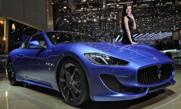 maserati granturismo sport ginevra 2012