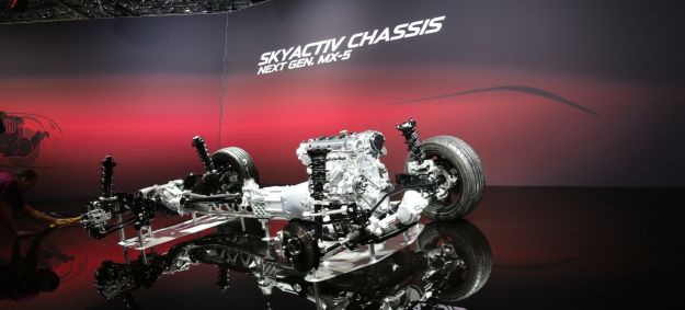 motore e telaio nuova Mazda MX 5