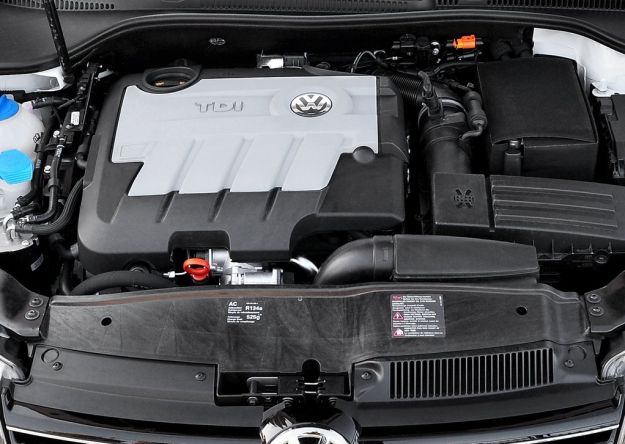 motore turbodiesel Tdi common rail Golf