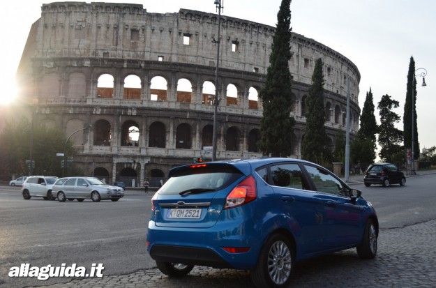 nuova ford fiesta 2013 prova su strada roma