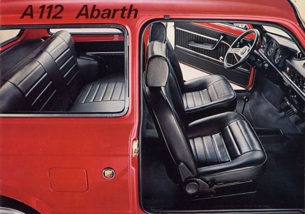 terza serie abarth interni