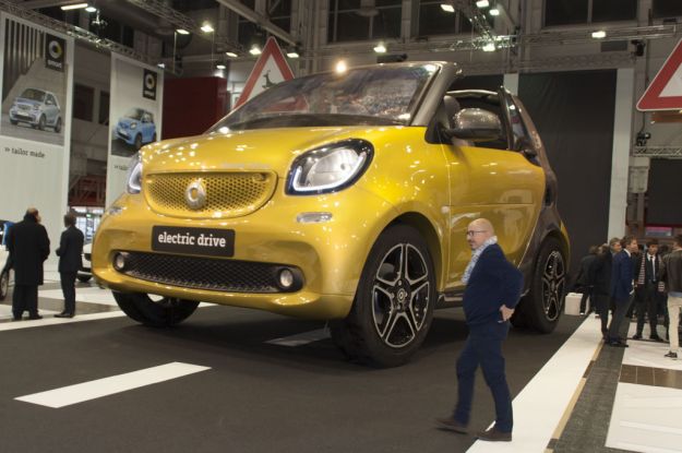 Smart al Motor Show Bologna 2016: arriva l’elettrica [FOTO]