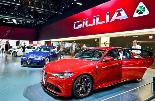 Alfa Romeo Giulia Quadrifoglio al Salone di Francoforte 2015 [FOTO]