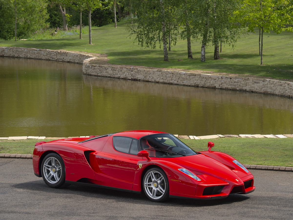 ferrari enzo all'asta