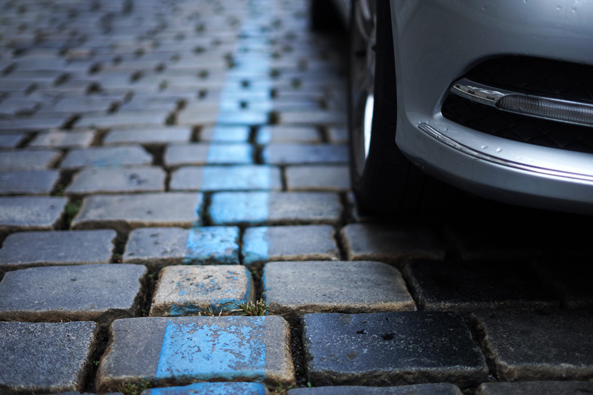 strisce blu parcheggi