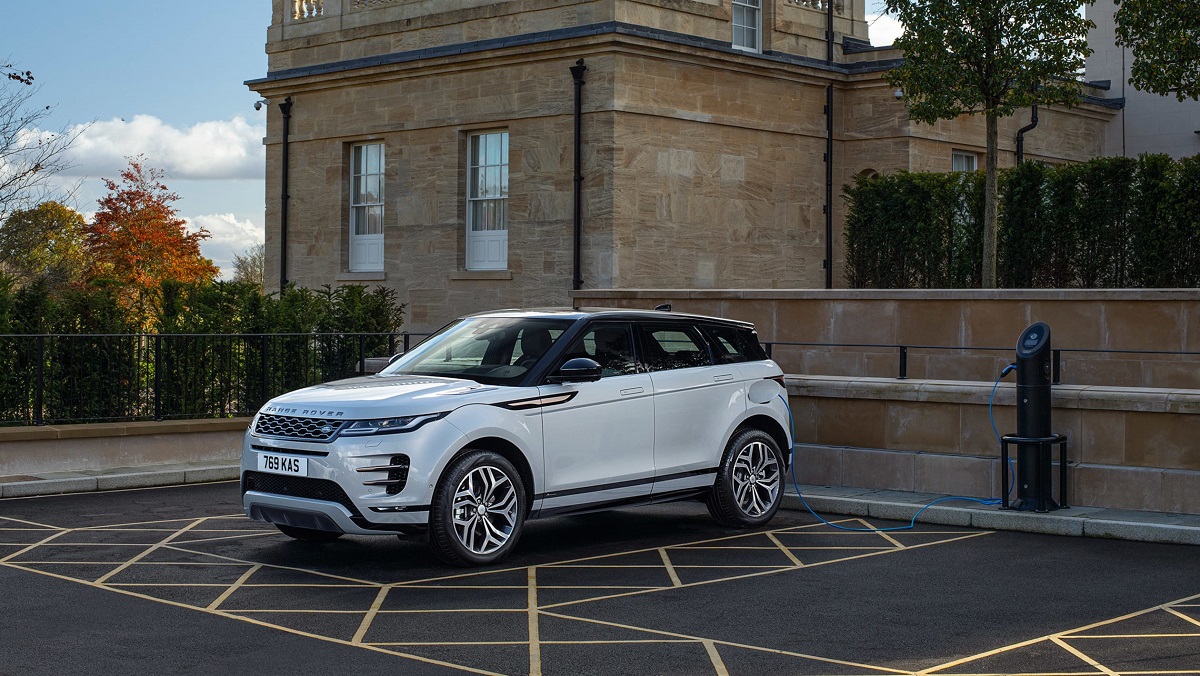 Range Rover Evoque ibrido plug-in