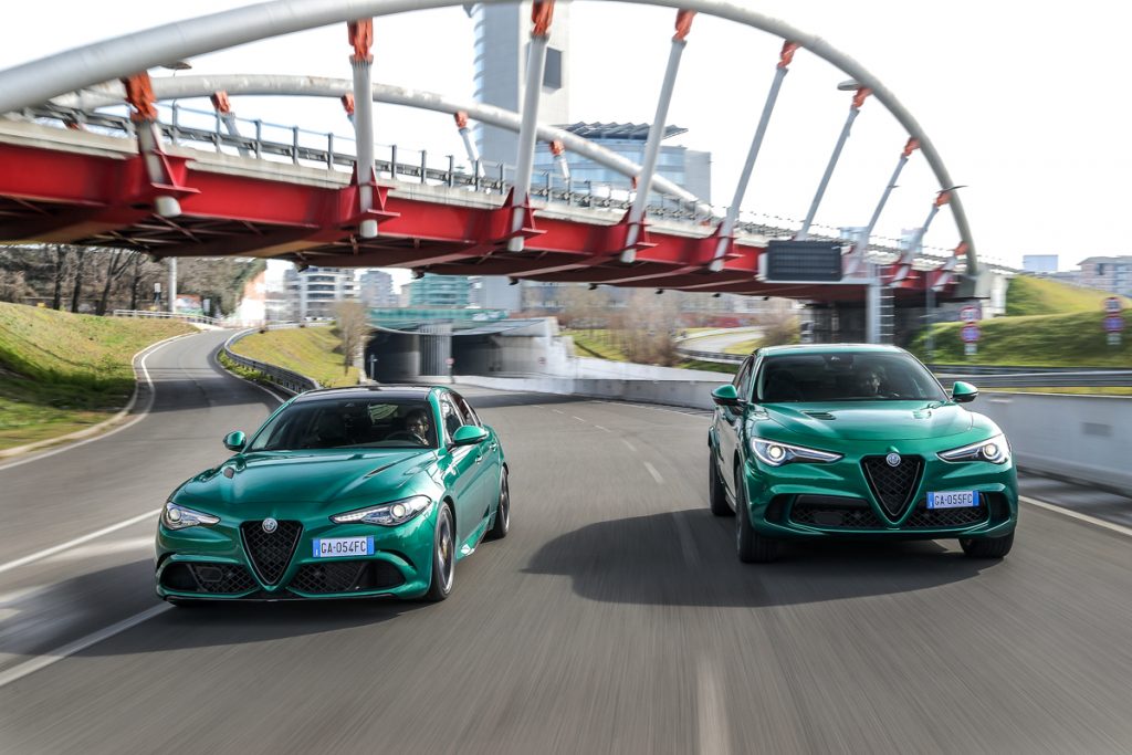 Le nuove Alfa Romeo Giulia e Stelvio Quadrifoglio