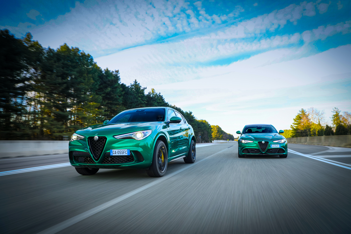 Novità estetiche per Giulia e Stelvio Quadrifoglio