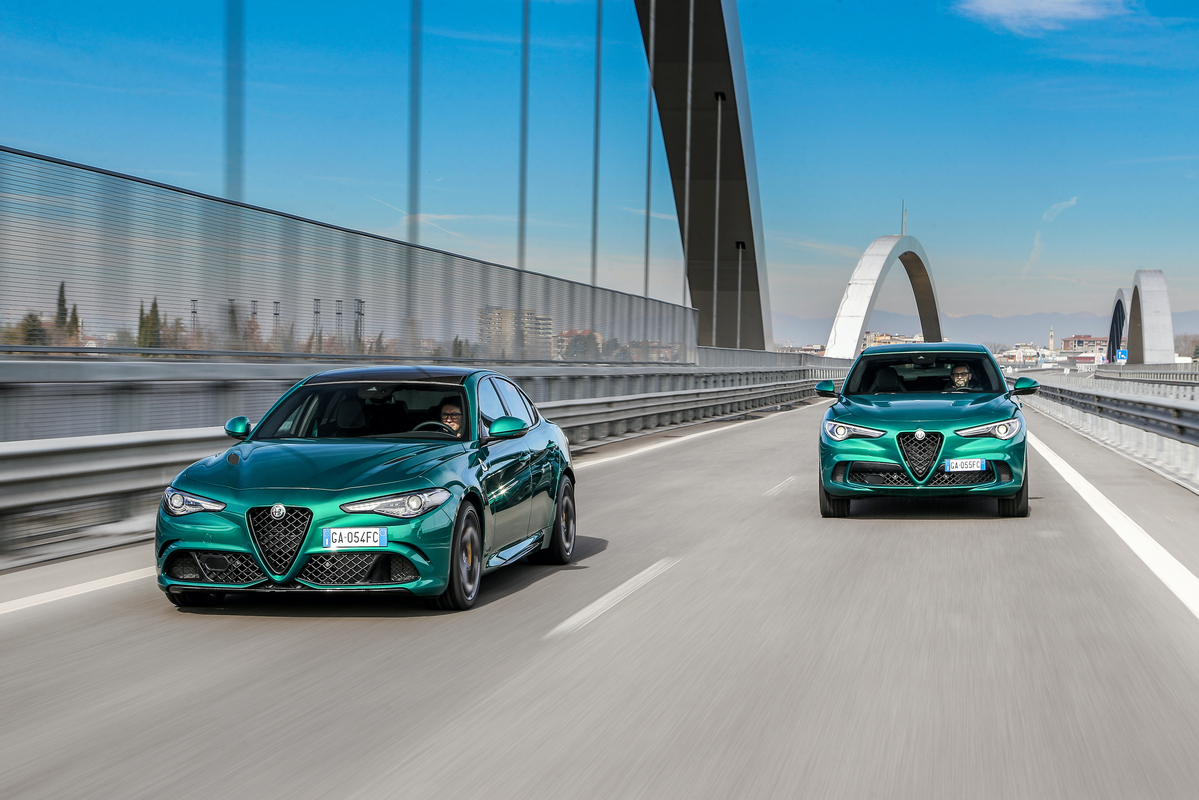 Le nuova Alfa Romeo Giulia e Stelvio Quadrifoglio, versione sportiva del Biscione