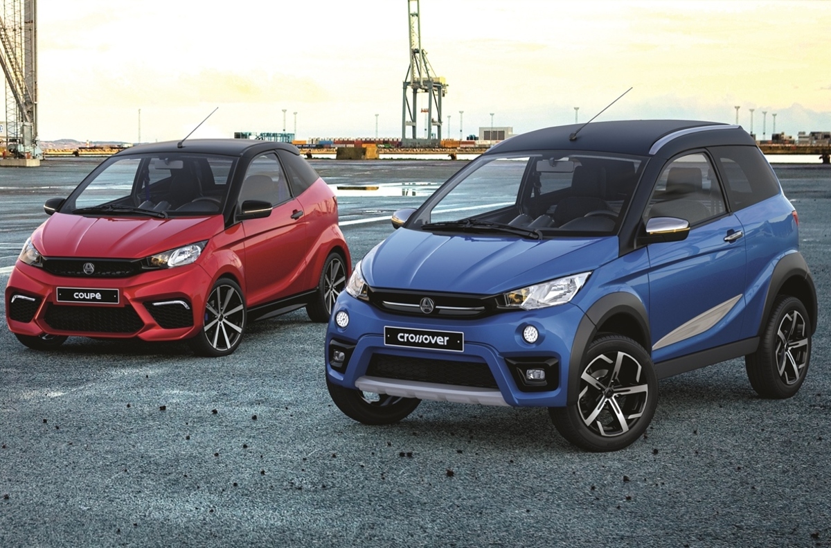 Due minicar elettriche che beneficiano degli incentivi
