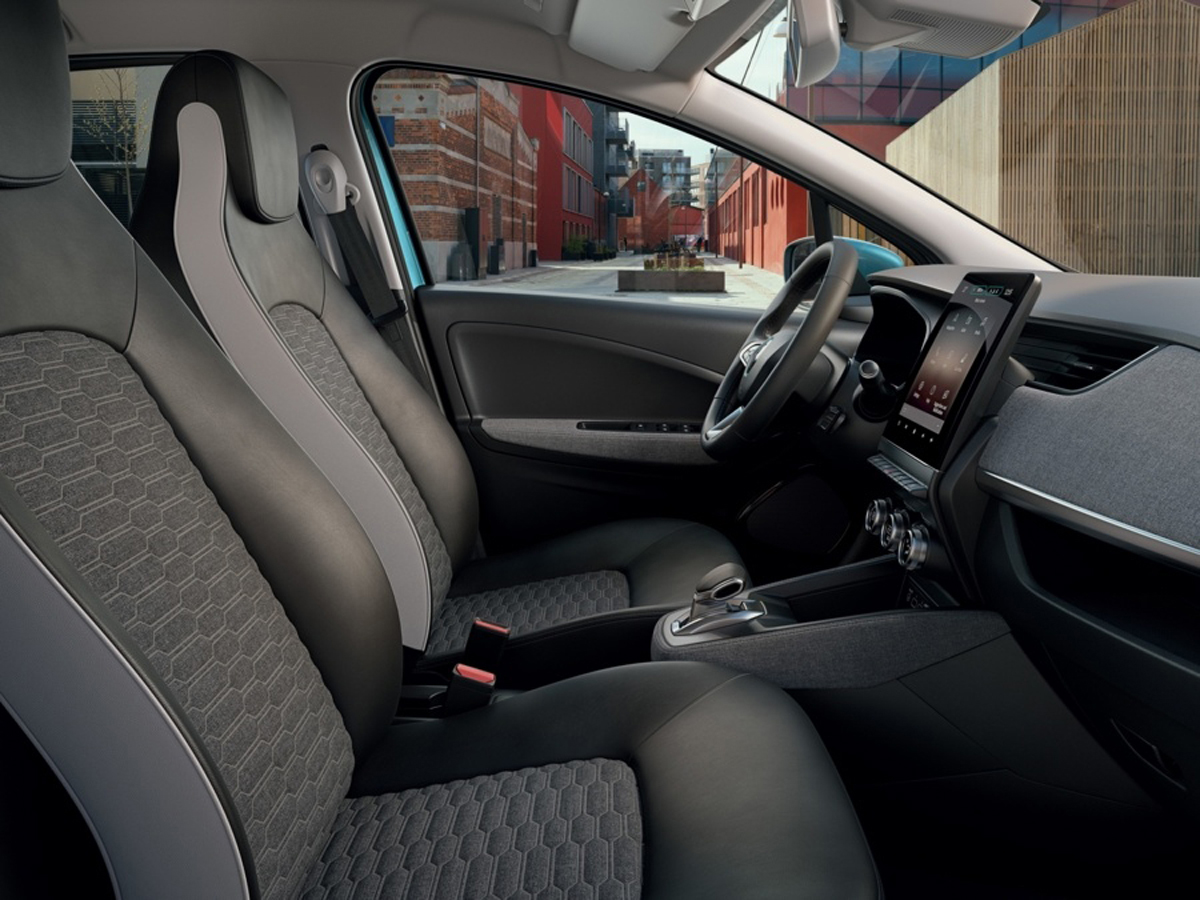 Gli interni della nuova Renault ZOE