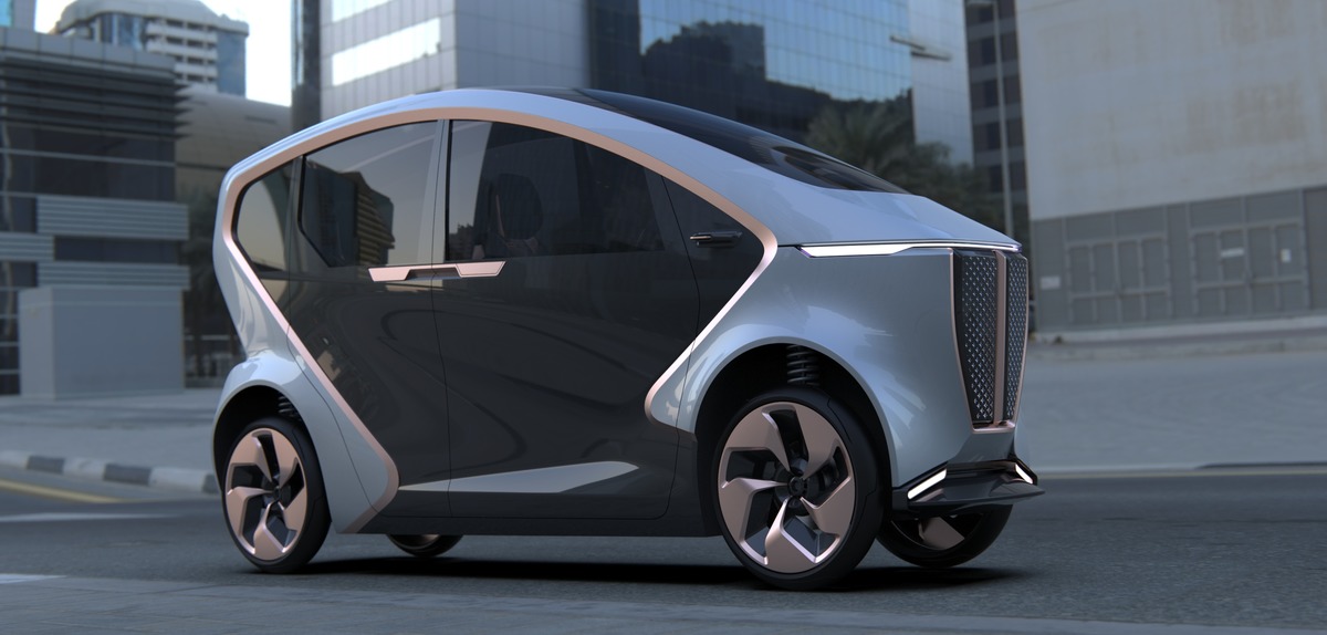 Leia Gabriel LUV, la micro-car elettrica che strizza l’occhio al lusso