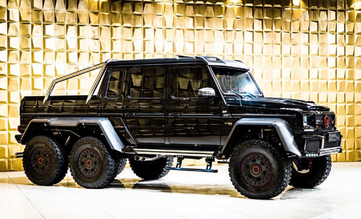 Mercedes, Classe G 63 6x6 AMG BRABUS 700