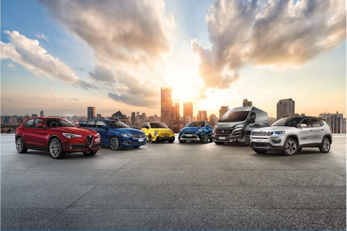 Le auto del gruppo FCA