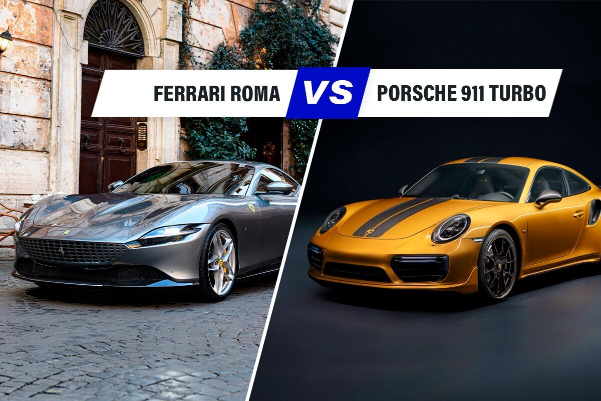 Ferrari Roma vs Porsche 911 Turbo S: super sportive a confronto