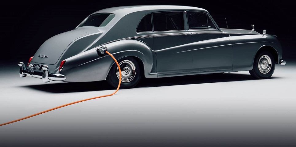 Una Rolls Royce elettrica, la mitica Phantom V del 1961