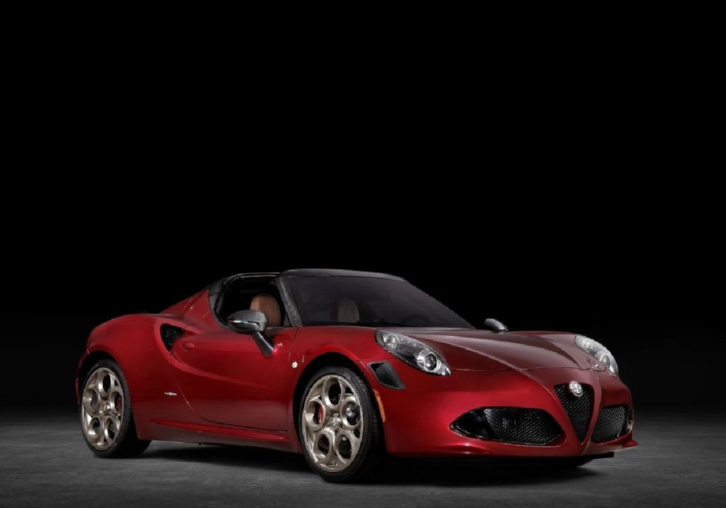 Profilo Alfa Romeo 4C Spider 33 Stradale Tributo