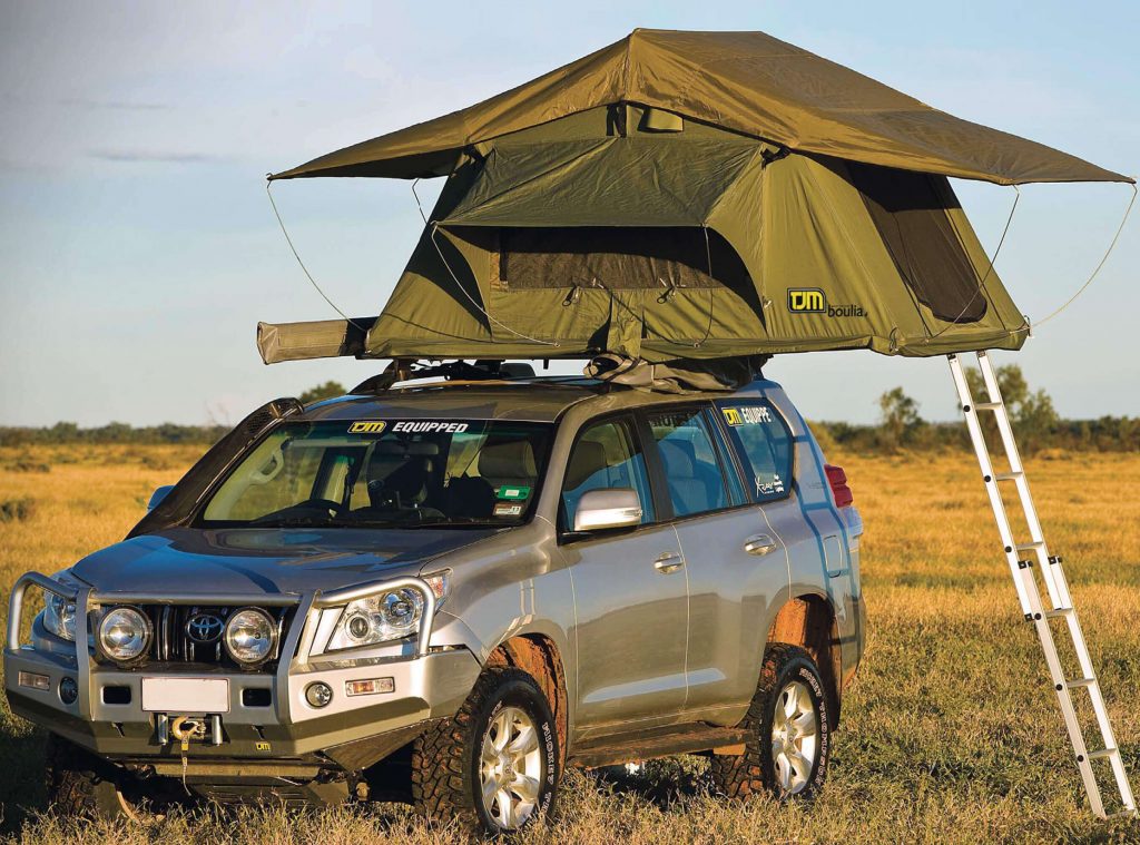 Boulia tjm roof tent tenda auto