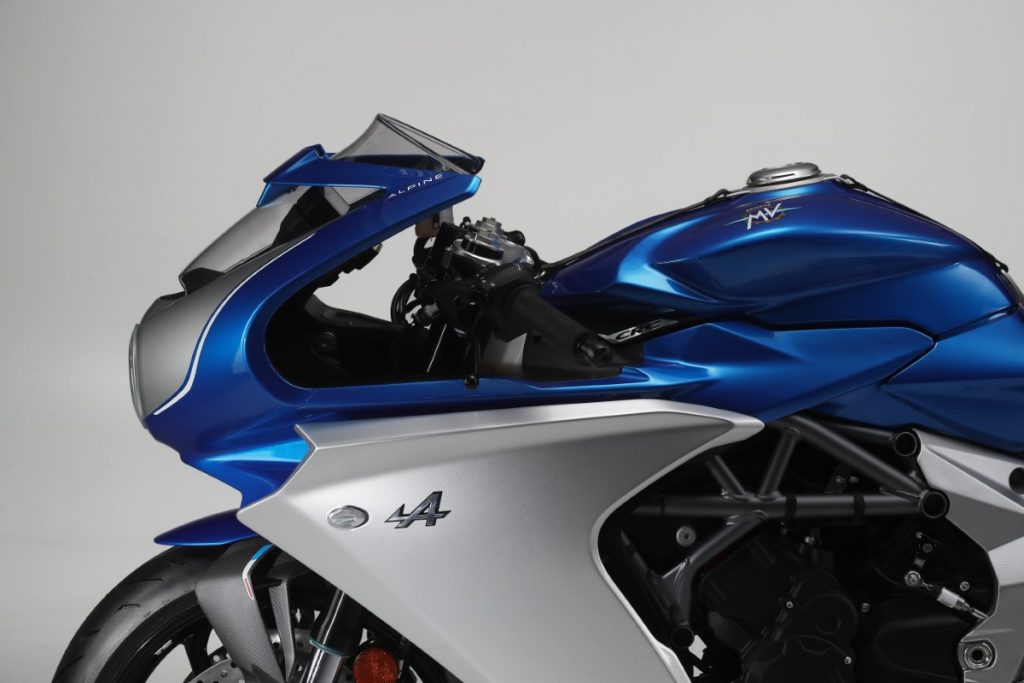 Dettaglio MV Agusta Superveloce Alpine