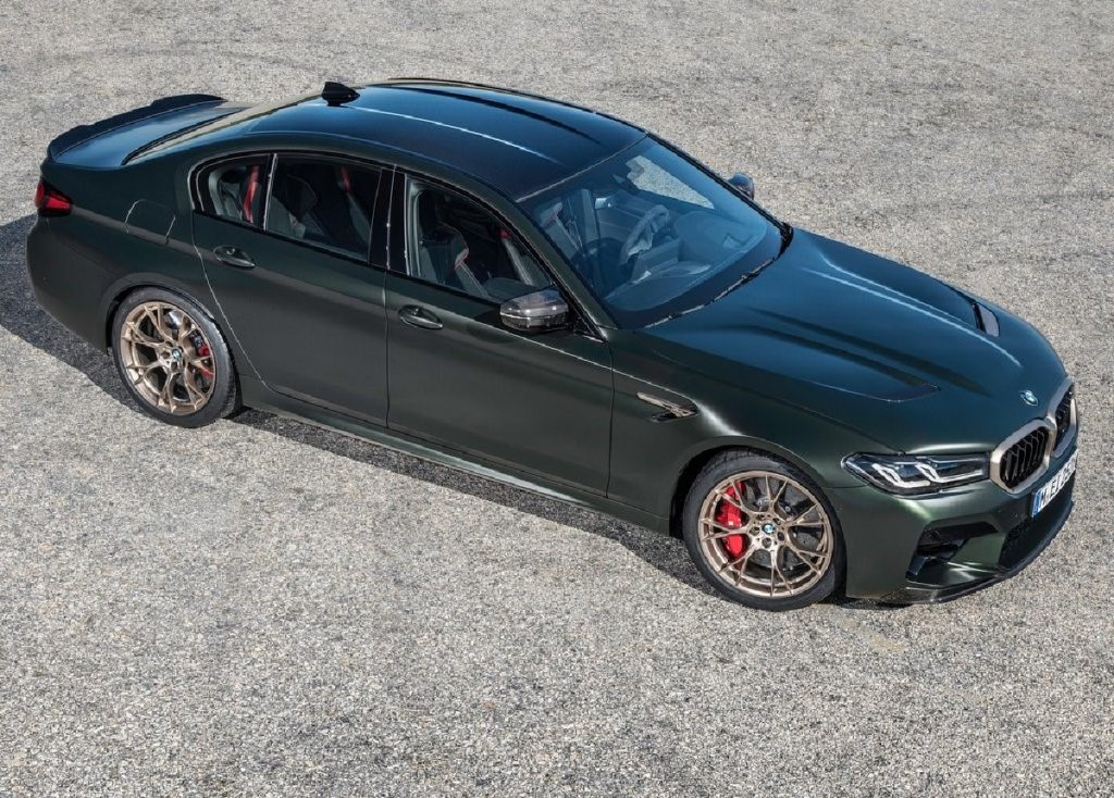 BMW M5 CS profilo alto