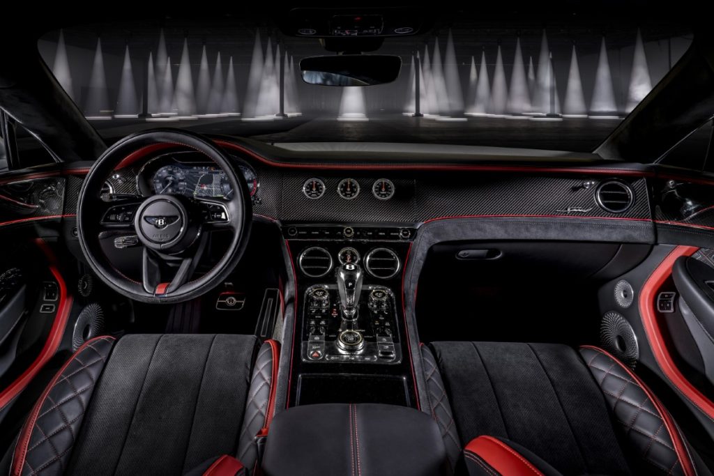 Bentley Continental GT Speed interni