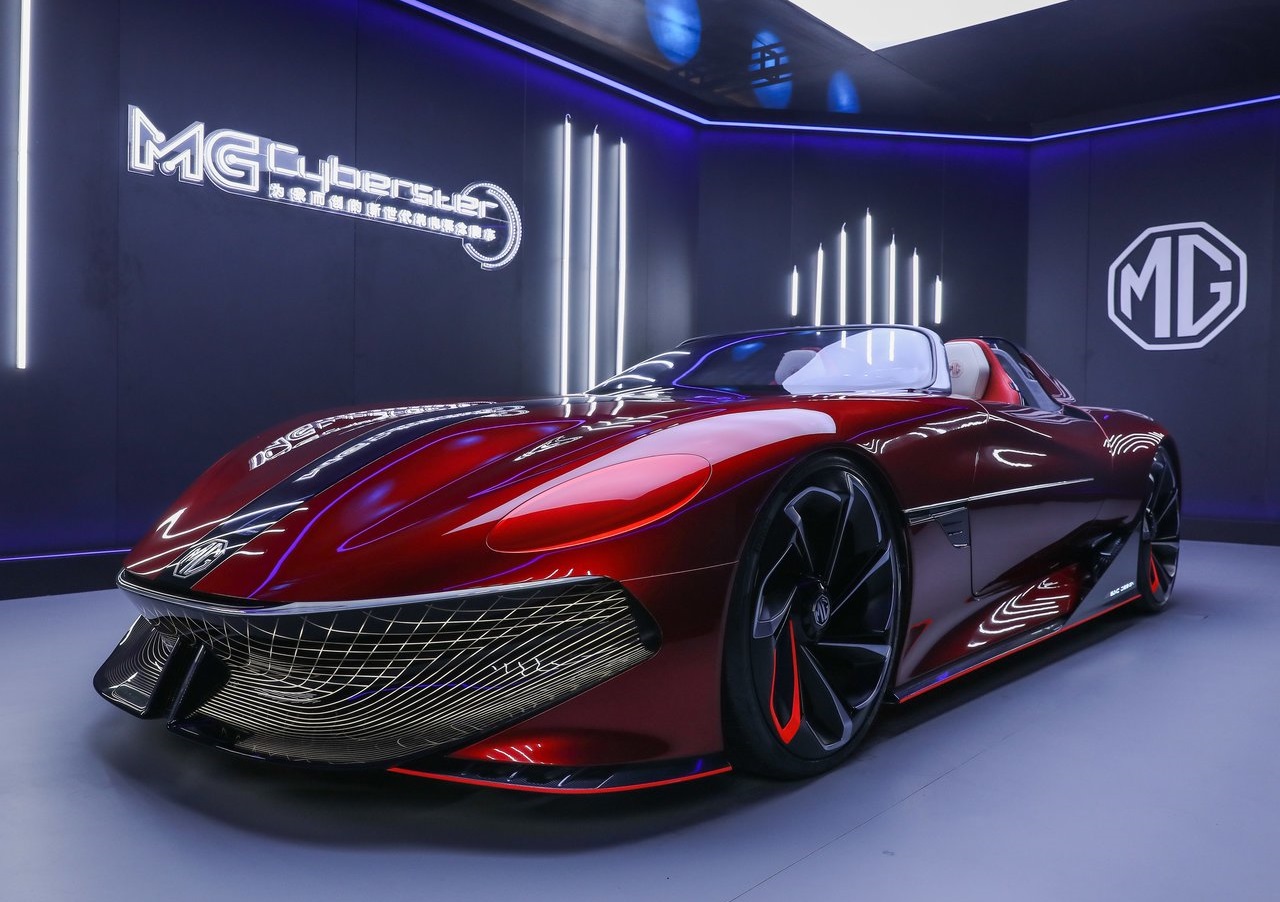 MG Cyberster Concept, l’elettrica roadster del futuro