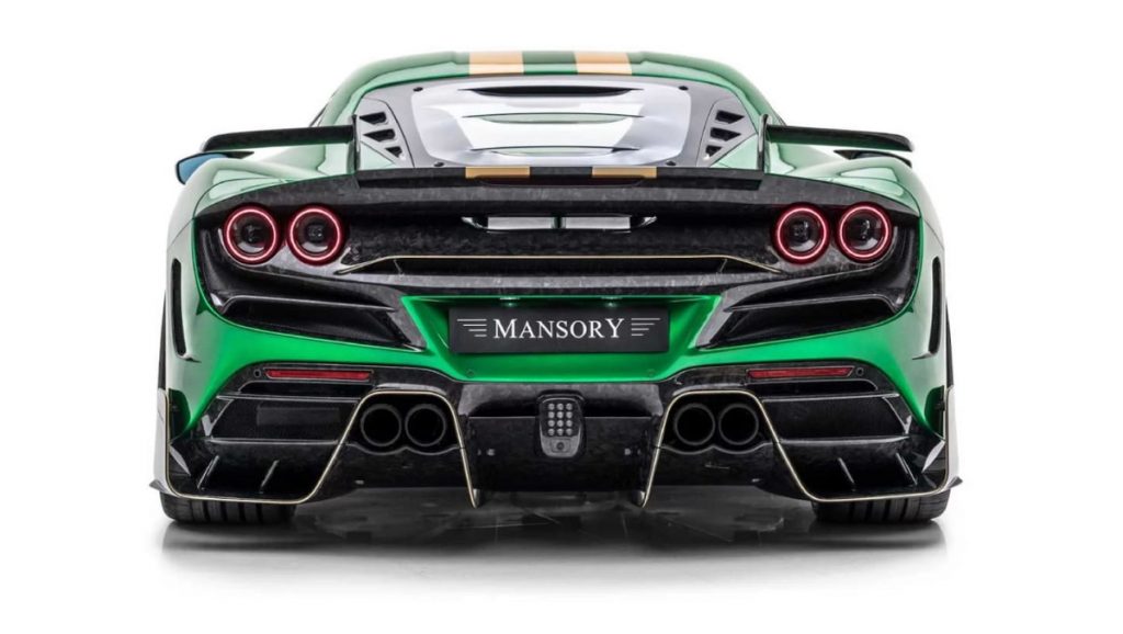 Mansory F8XX - Ferrari F8 Tributo - vista posteriore