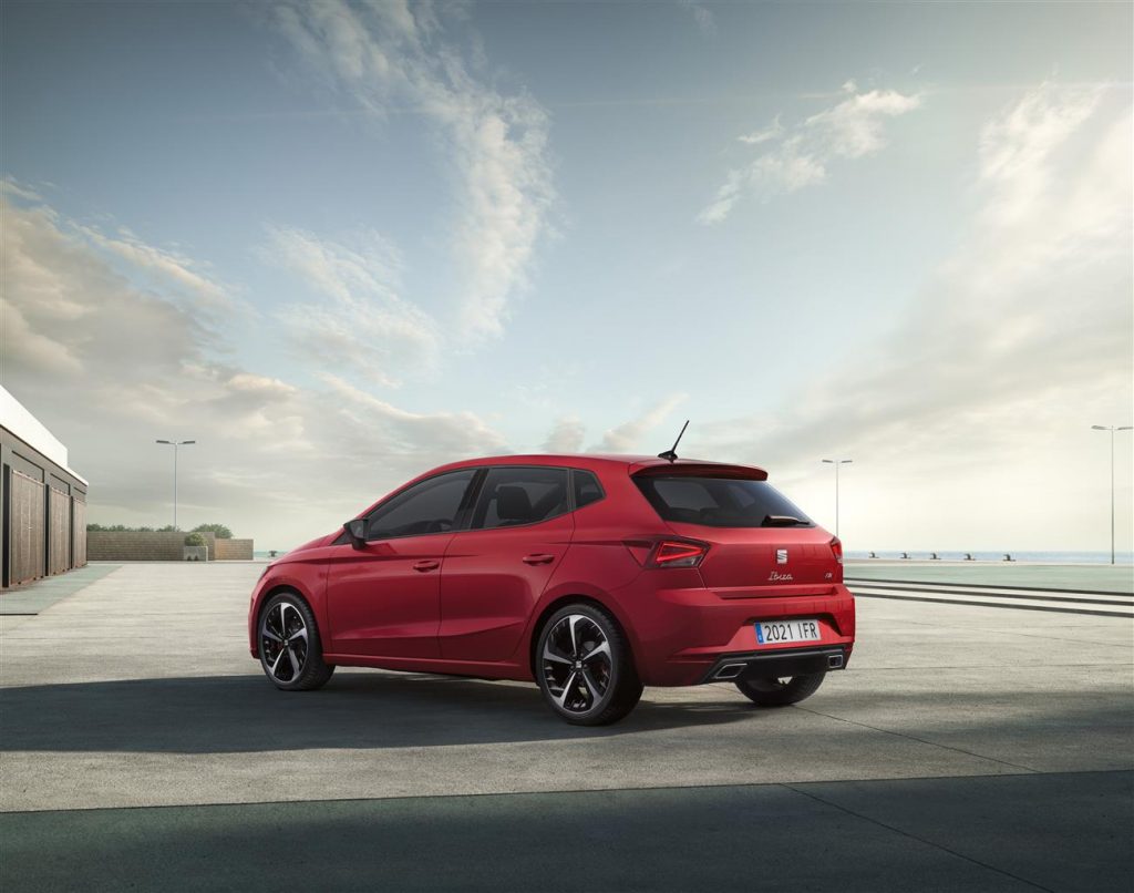 Seat Ibiza 2021 profilo posteriore