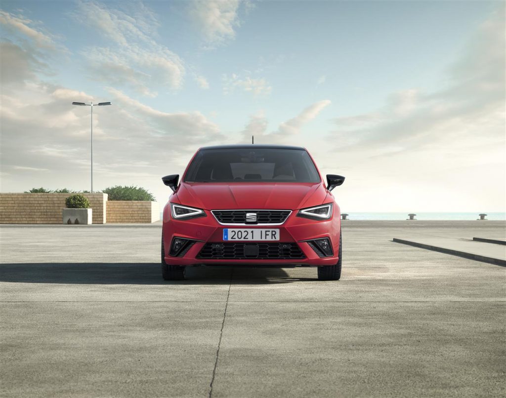 Seat Ibiza 2021 vista anteriore