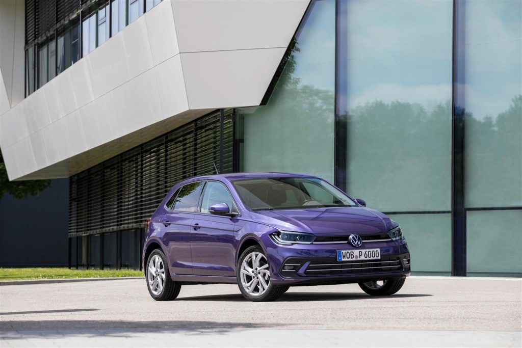 nuova Volkswagen Polo profilo anteriore