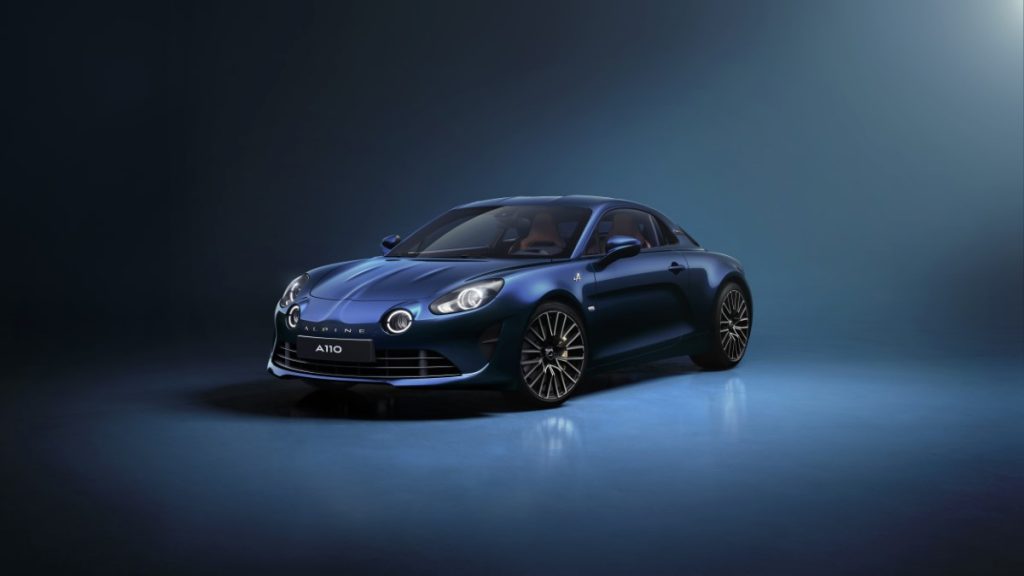 Alpine A110 Legende GT 2021 prestazioni