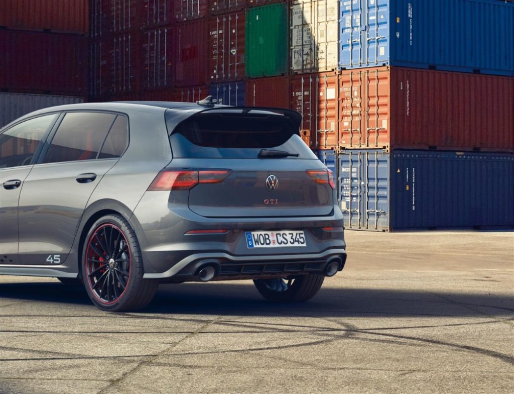 Golf GTI Clubsport 45 dettaglio alettone