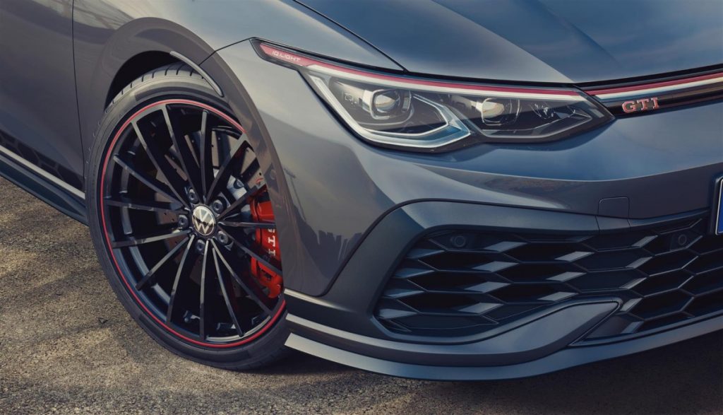 Golf GTI Clubsport 45 dettaglio cerchio in lega