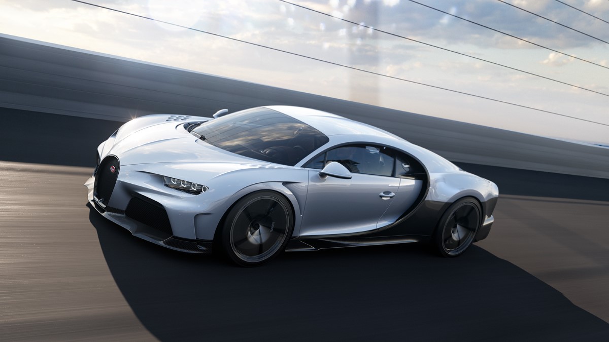 Bugatti Chiron Super Sport in pista