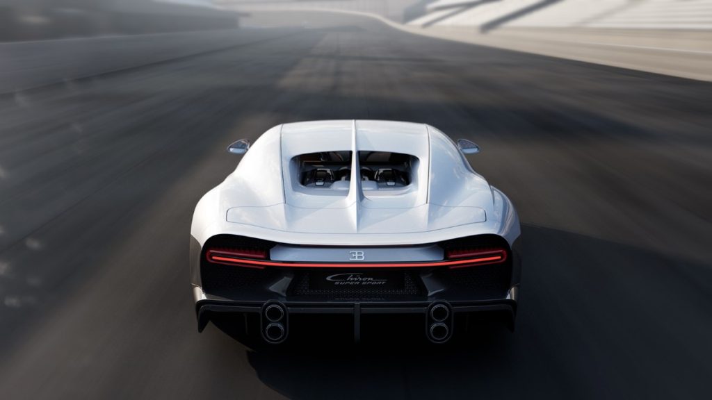 Bugatti Chiron Super Sport posteriore