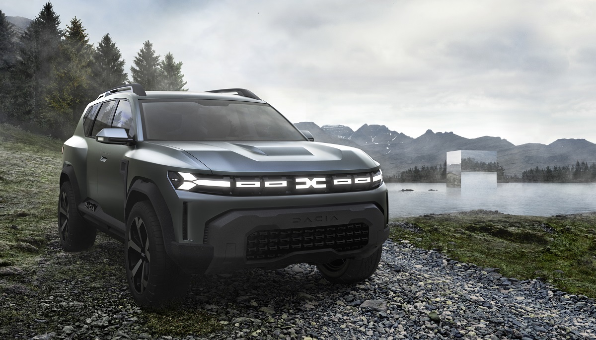 Dacia Bigster il concept con nuovo logo