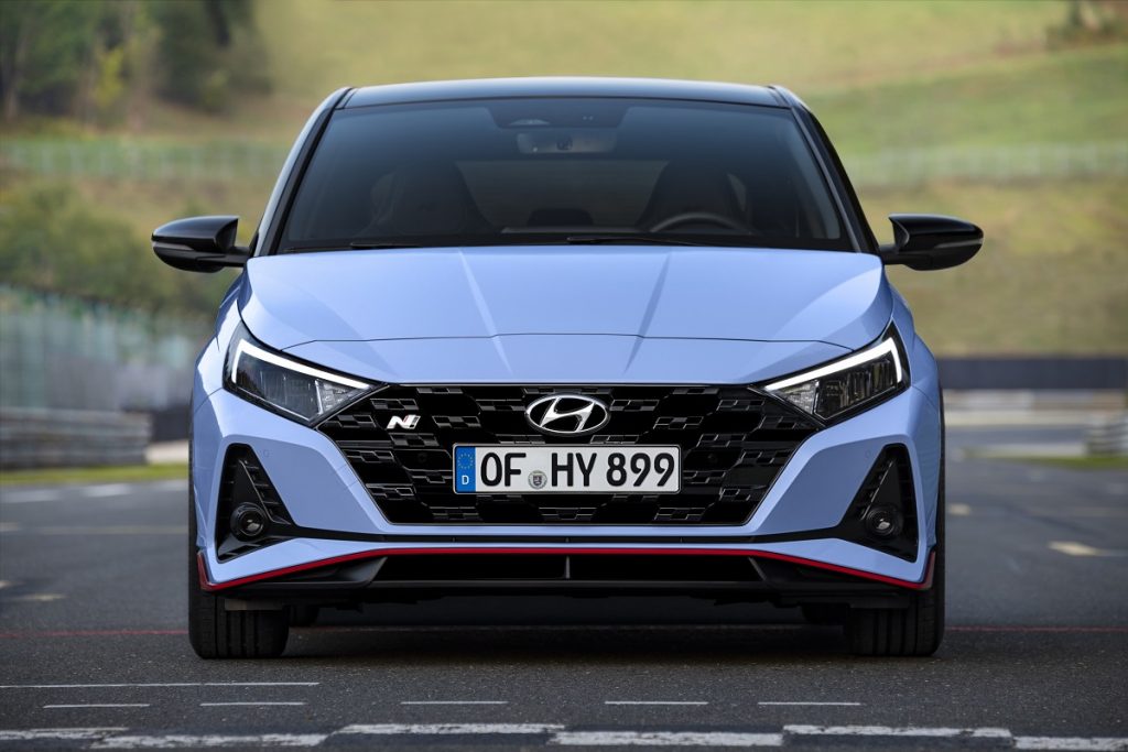 Hyundai i20 N anteriore