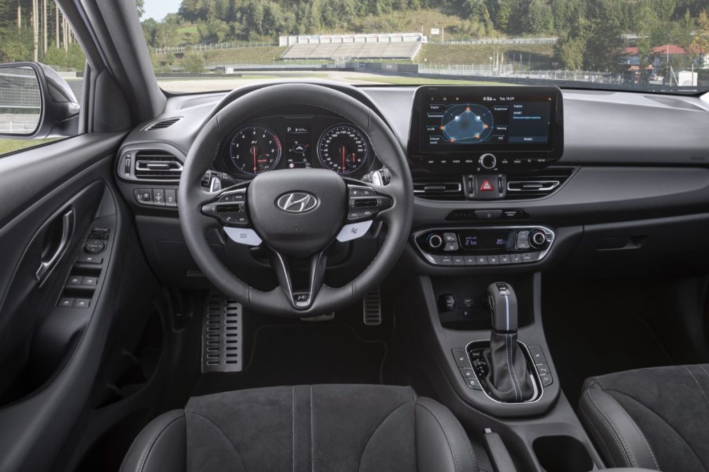 Hyundai i30 N infotainment